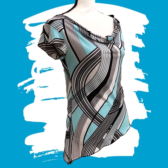 Kiwi Tops - Abstract Art Top